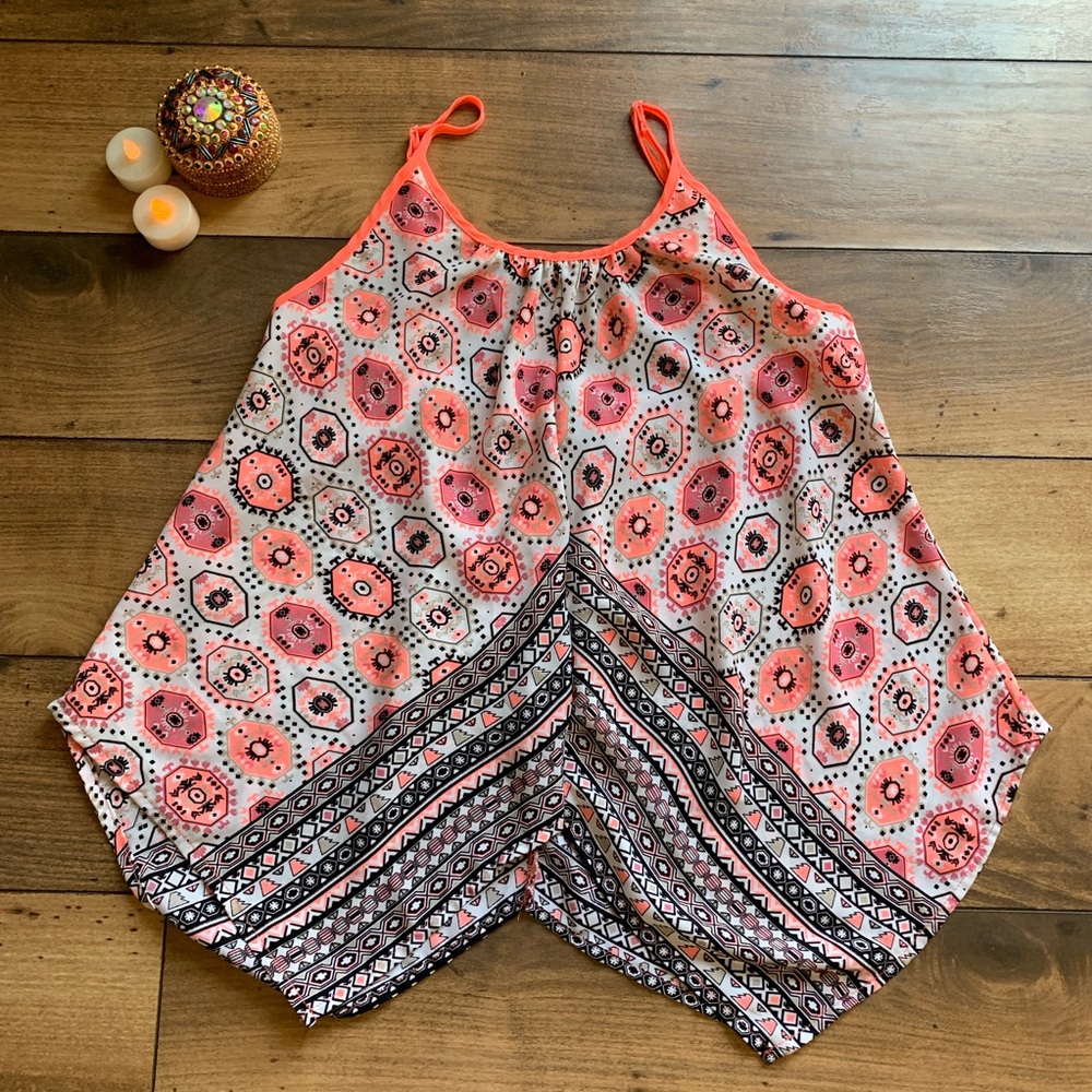 3/$25 Rue 21 Neon orange tank size M